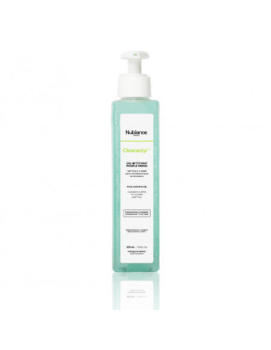 Nubiance Cleanactyl Gel Nettoyant Visage Anti-Imperfections - 200ml 