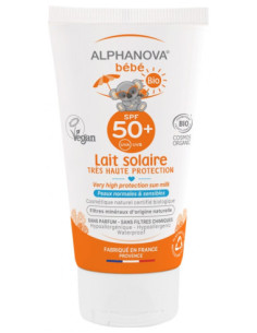 Alphanova Bébé Lait Solaire Bio SPF50+ - 50 ml