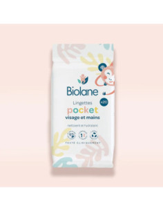 Biolane Lingettes visage et mains - 20 pièces