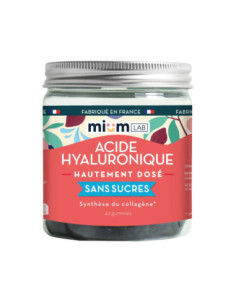 Mium Lab Gummies acide hyaluronique sans sucres - 42 gummies