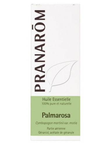 Pranarôm Huile Essentielle Palmarosa (Cymbopogon martinii var. motia) - 10 ml