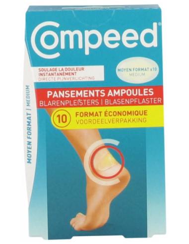 Compeed Pansements Ampoules Moyen Format - 10...