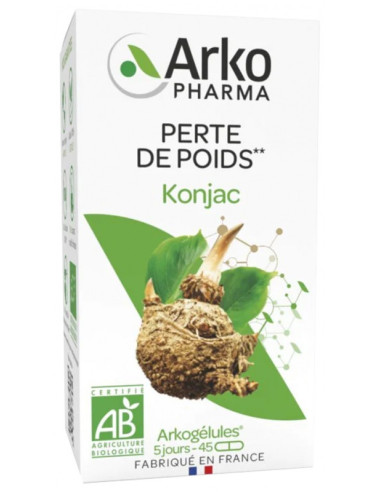 Arkopharma Arkogélules Konjac Bio - 45 Gélules