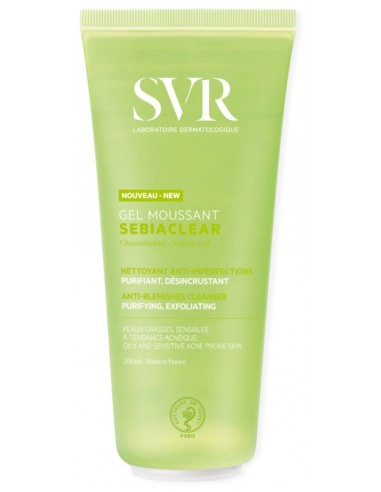 SVR Sebiaclear Gel Moussant Anti-Imperfections - 200 ml