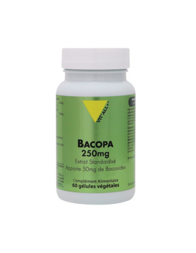 Vitall+ Bacopa monnieri 250mg - 60 gélules...