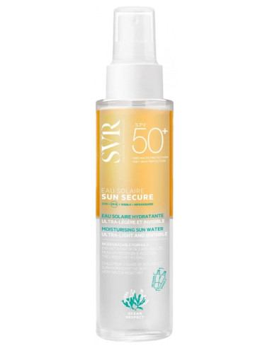 SVR Sun Secure Eau Solaire Hydratante SPF50+ -...
