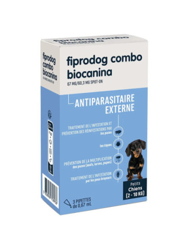 Biocanina Antiparasitaire externe Solution pour...