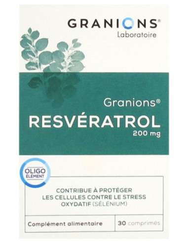 Granions Resvératrol 200 mg - 30 Comprimés