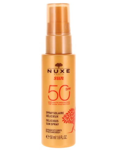 Nuxe Sun Spray Solaire Délicieux SPF50 - 50 ml