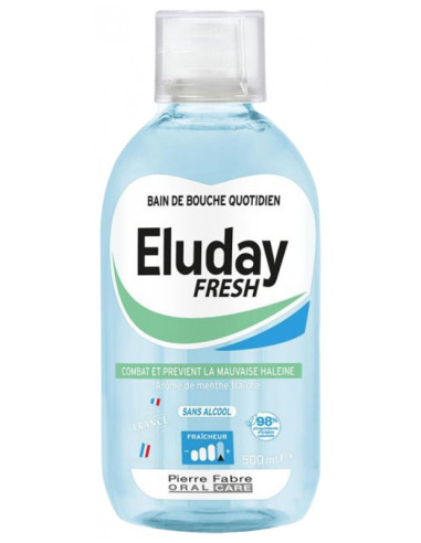 Pierre Fabre Oral Care Eluday Fresh Bain de Bouche - 500 ml