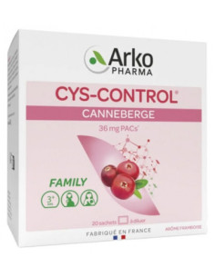 Arkopharma Cys-Control Canneberge - 20 Sachets