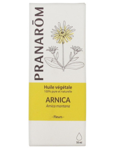 Pranarôm Huile Végétale Arnica Bio - 50 ml