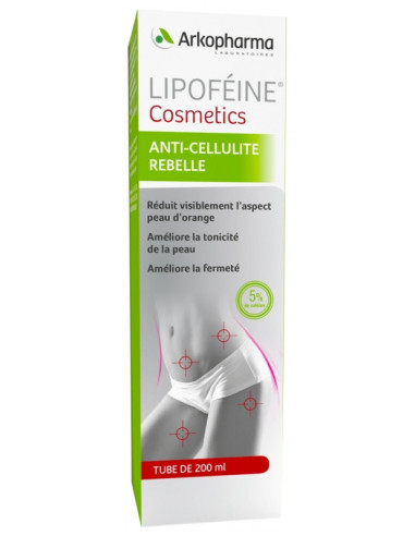 Arkopharma Lipoféine Cosmetics Anti-Cellulite Rebelle - 200 ml