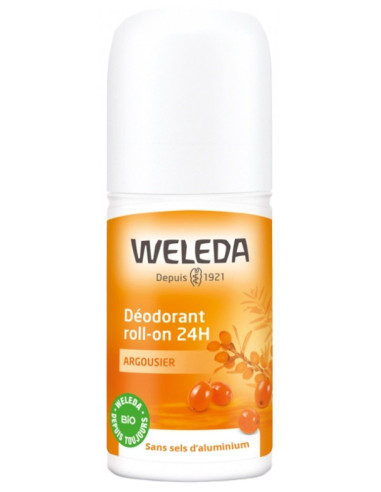 Weleda Déodorant Argousier Roll-on 24H - 50 ml