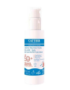 Cattier Crème Protection Solaire Bébé Bio SPF 50+ - 50ml