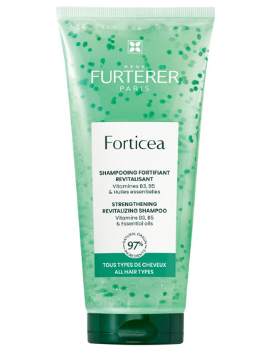 Furterer Forticéa Rituel Fortifiant Shampoing Énergisant aux Huiles Essentielles - 200 ml