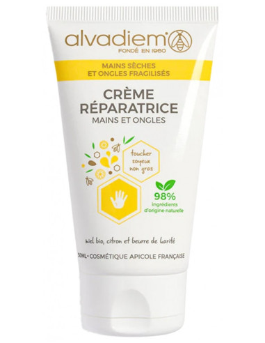Alvadiem Crème Réparatrice Mains et Ongles - 50 ml