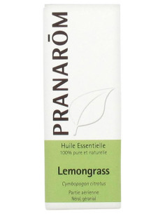 Pranarôm Huile Essentielle Lemongrass (Cymbopogon...