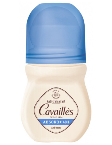 Cavaillès Rogé Cavaillès Absorb+ 48H Déodorant Anti-Traces Roll-On - 50 ml
