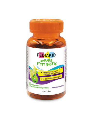 Pediakid P'tit biotic gummies - 60 Gommes