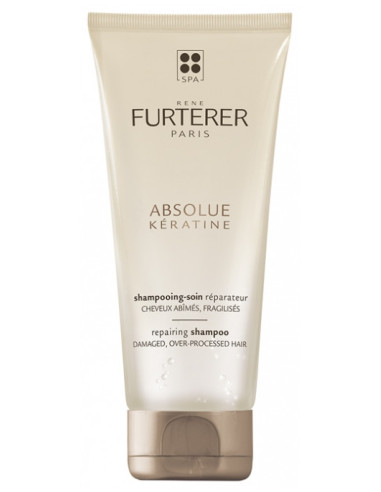 Furterer Absolue Kératine Cure Renaissance Shampoing-Soin Réparateur Cheveux Abîmés Fragilisés - 200 ml
