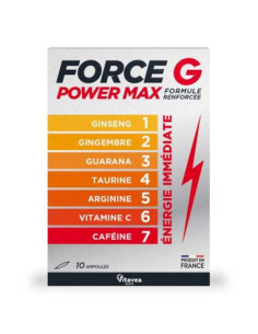 Vitavea Force G Power Max - 10 Ampoules