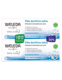 Weleda Pâte Dentifrice Saline - Lot de 2 x 75 ml Offre...