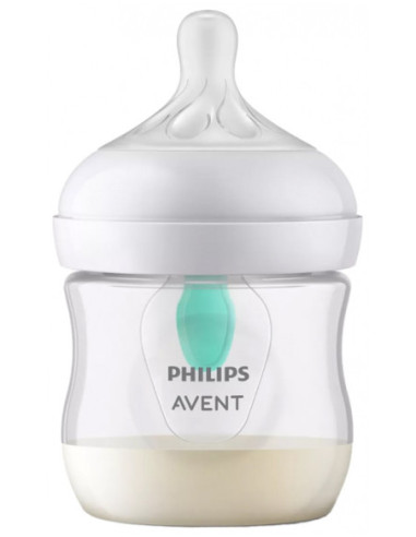Avent Natural Response Biberon avec Valve AirFree 0 Mois et + 125 ml
