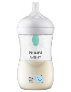 Avent Natural Response Biberon à Motif avec Valve AirFree...
