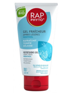 Rap Phyto Gel Fraîcheur Jambes Légères Menthol Bio - 150 ml