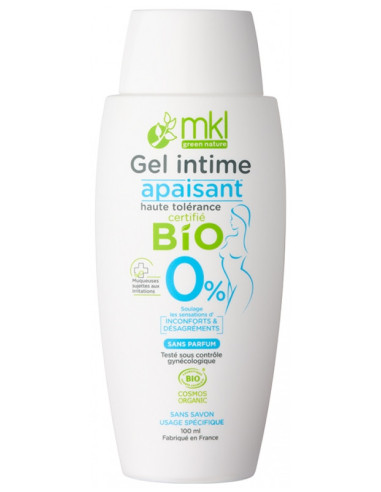 MKL Green Nature Gel Intime Apaisant Bio - 100 ml
