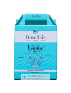 RoseBaie Kit de Voyage Kératine x Huile de Ricin