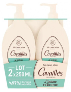 Cavaillès Soin Lavant Intime Fraîcheur - Lot de 2 x 250 ml
