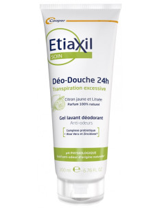 Etiaxil Déo-Douche 24H Gel Lavant Déodorant Citron Jaune...
