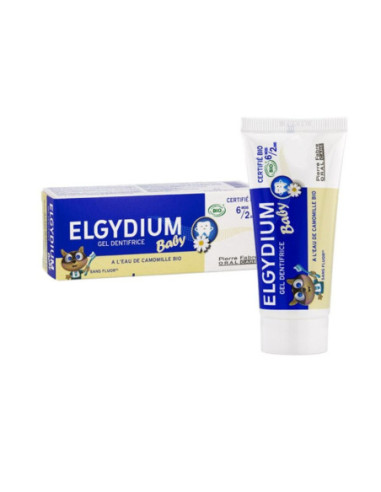 Elgydium Baby dentifrice bébé Bio - 30ml