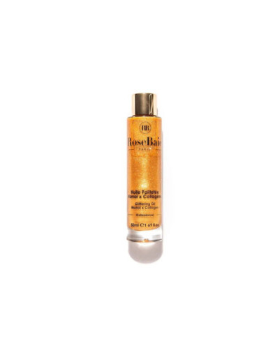 RoseBaie Huile Pailletée Monoï Colagène - 50ml