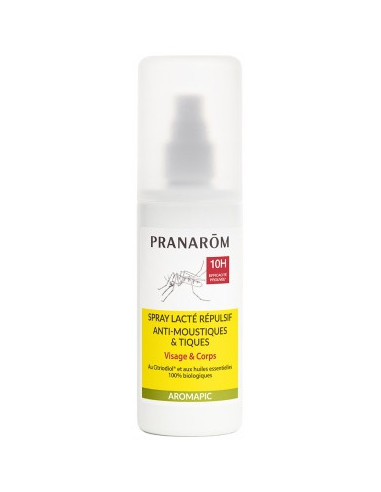 Pranarôm Aromapic Spray Lacté Répulsif - 100 ml