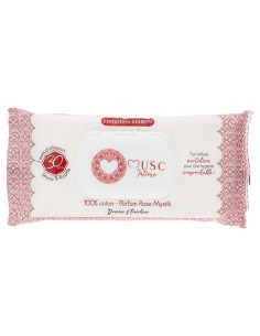Musc Intime Lingettes Intimes Rose Mystik - 30 lingettes