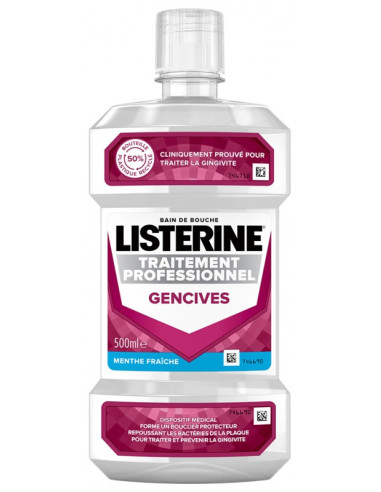 Listerine Traitement Professionnel Gencives -...