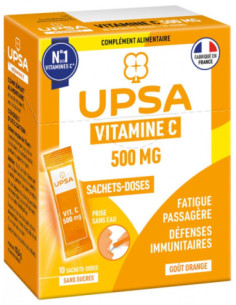 UPSA Vitalité Acérola 1000 Bio - 30 Comprimés à Croquer