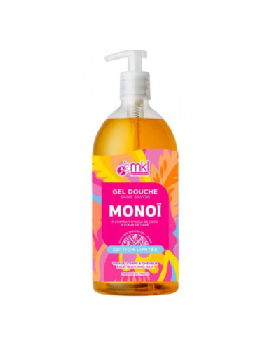 MKL Gel douche sans savon Monoi - 1 L