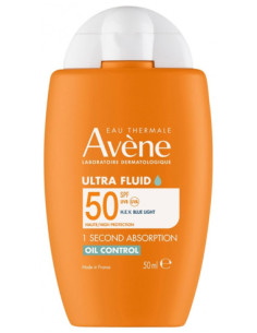 Avène Solaire Ultra Fluide Oil Control SPF50 - 50 ml