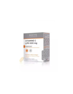 Biocyte Vitamine C Lipo 500 mg - 28 comprimés à croquer