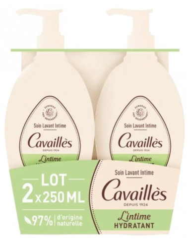 Cavaillès Soin Lavant Intime Hydratant - Lot de...