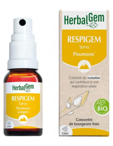 HerbalGem Respigem Spray Bio - 15 ml