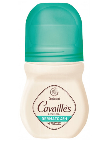 Cavaillès Dermato 48H Déodorant Roll-On - 50 ml