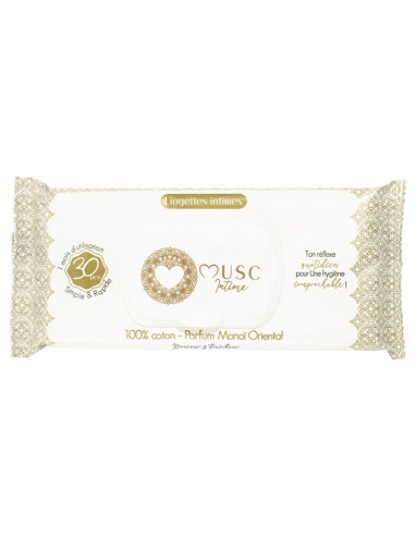 Musc Intime Lingettes Intimes Monoï Oriental -...