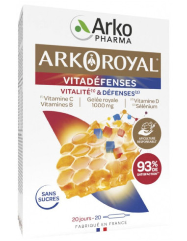 Arkopharma Arko Royal VitaDéfenses - 20 Ampoules