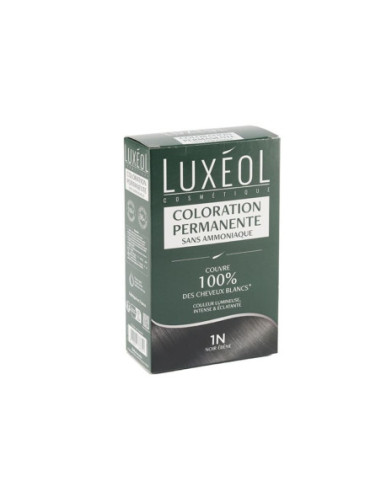 Luxeol Coloration permanente 1N Noir Ébène