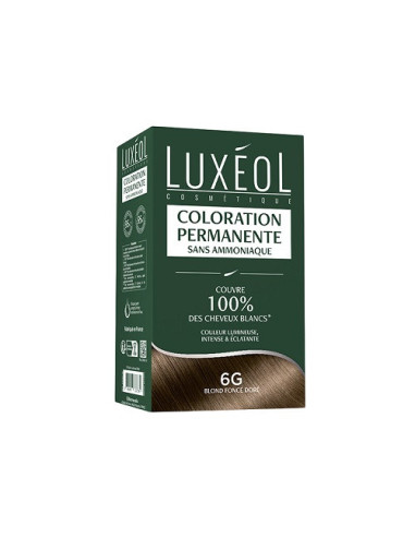 Luxéol Coloration permanente 6G blond foncé doré